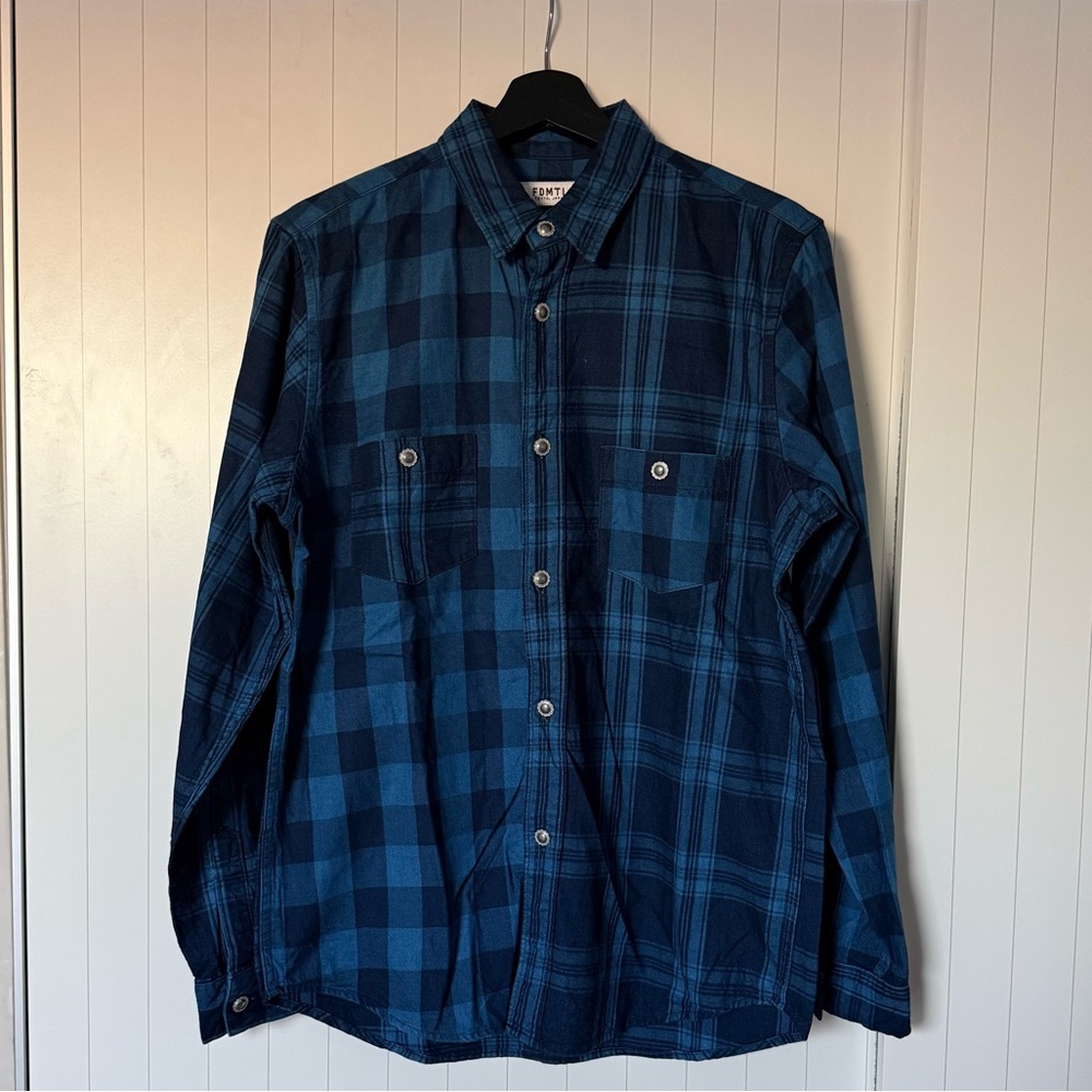 FTDML flannel plaid shirt
